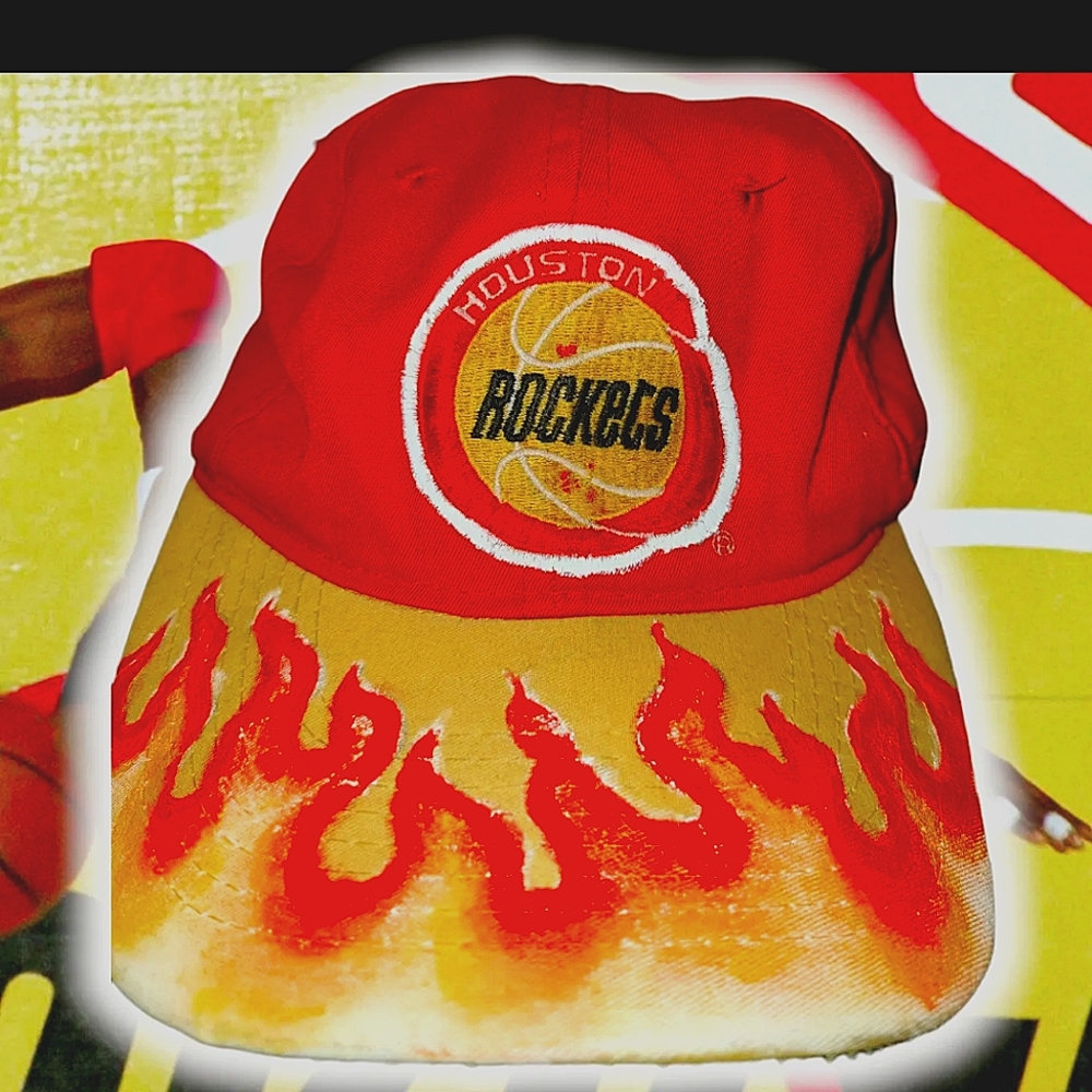 Vintage houston rockets hat